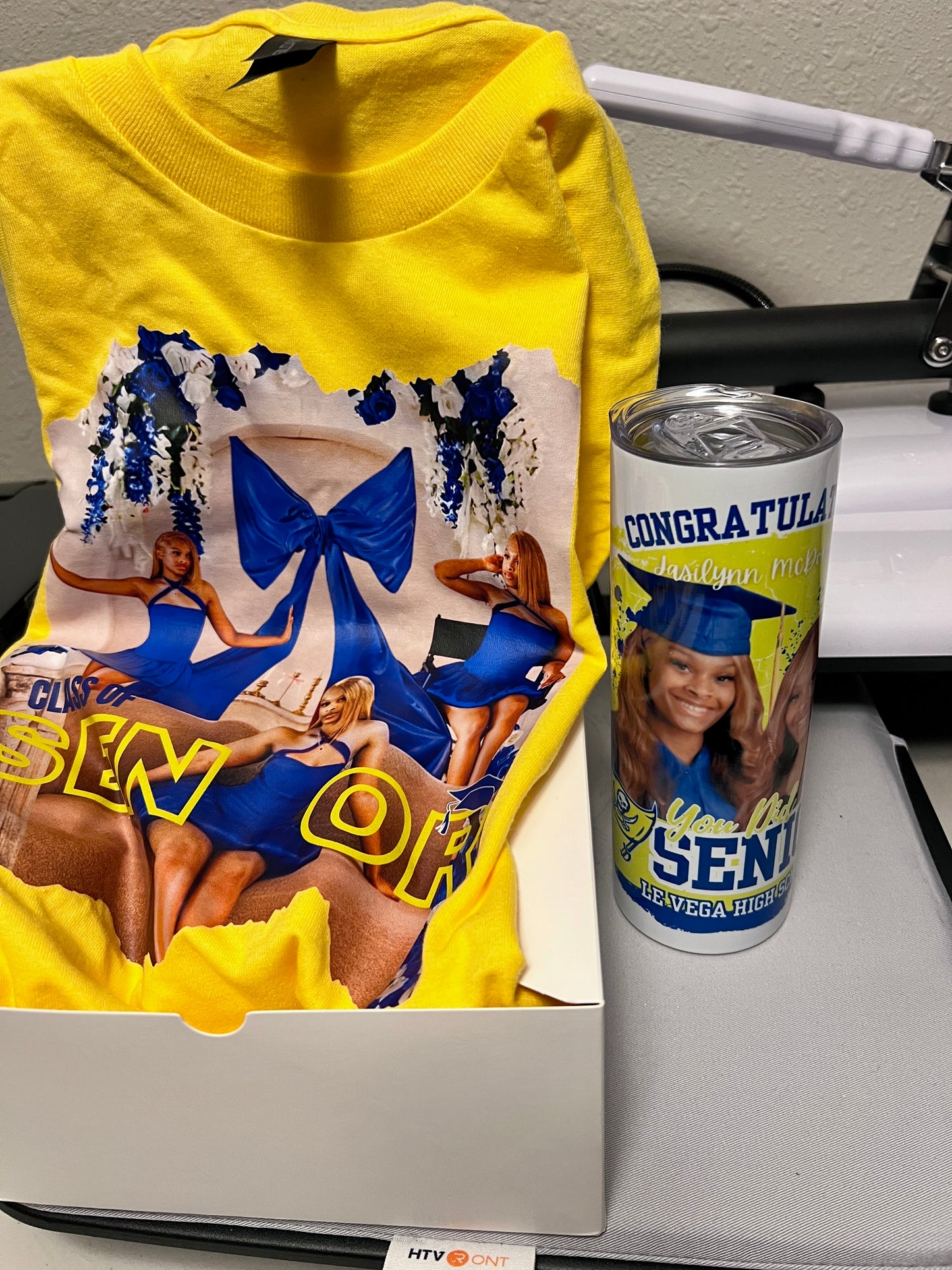 Graduation Bundle – Shirt, Tumbler & Invite