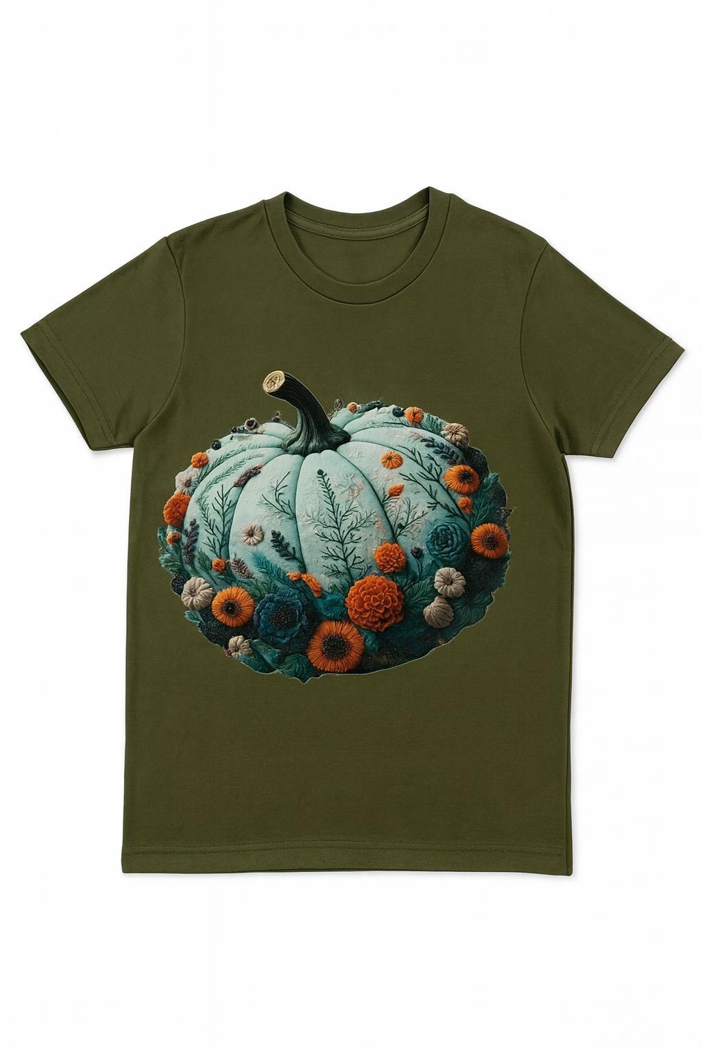 Floral Ghost Fall T‑Shirt