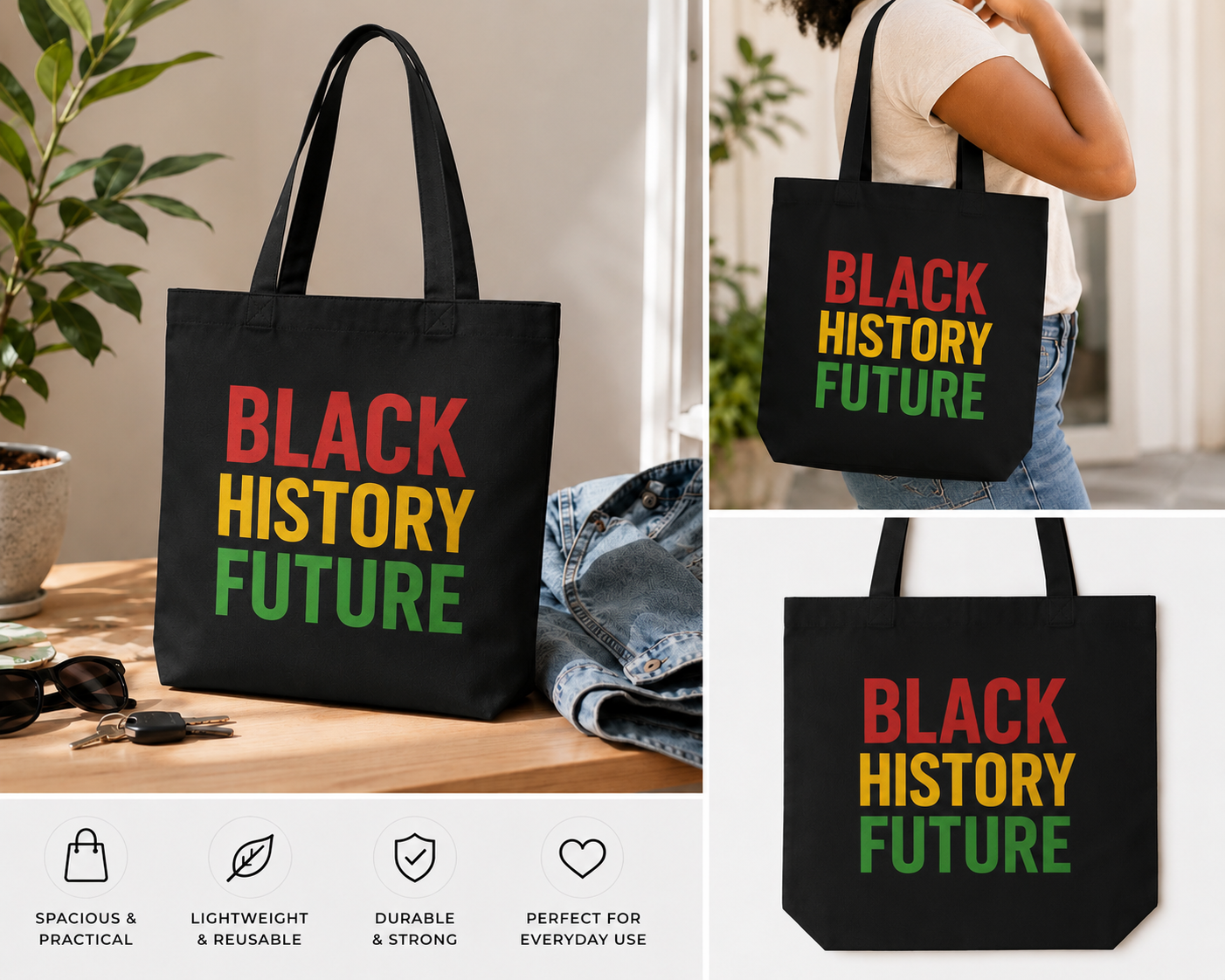 Black History Future Tote Bag