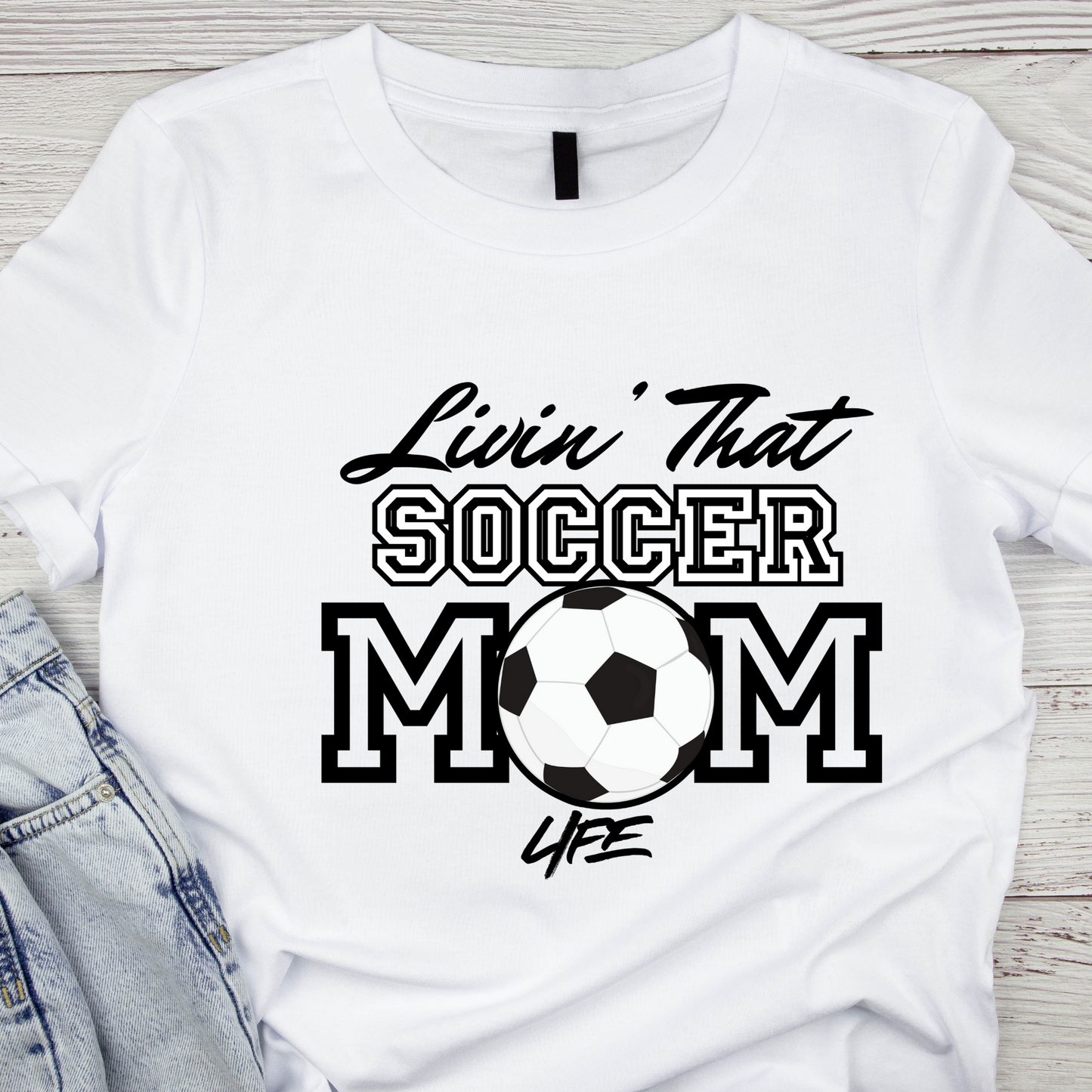 Mom Soccer Tee