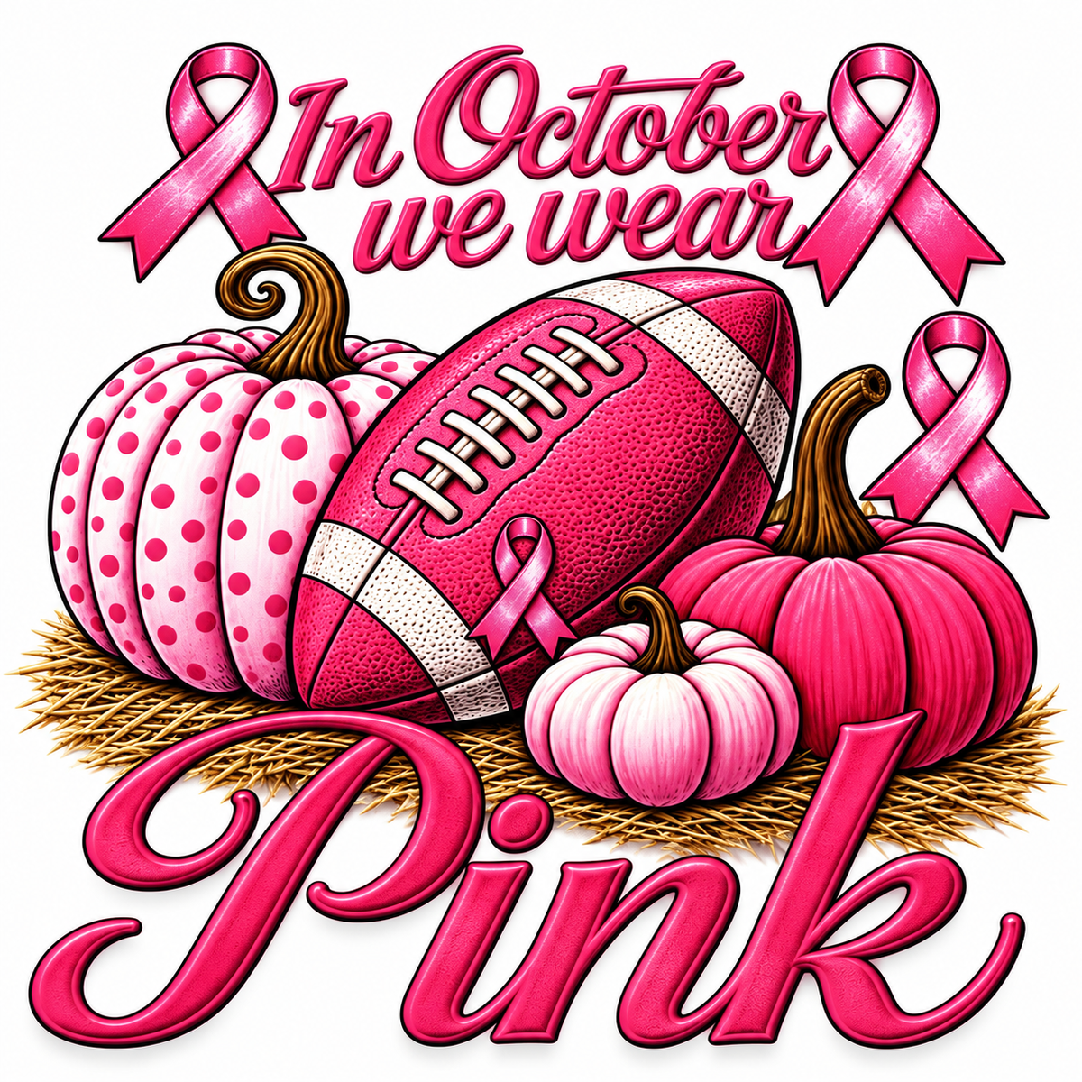 In October We Wear Pink Pink Out T-Shirt