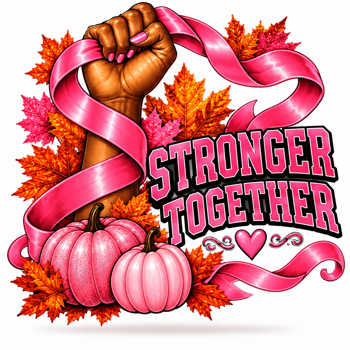Stronger Together Pink Out T-Shirt