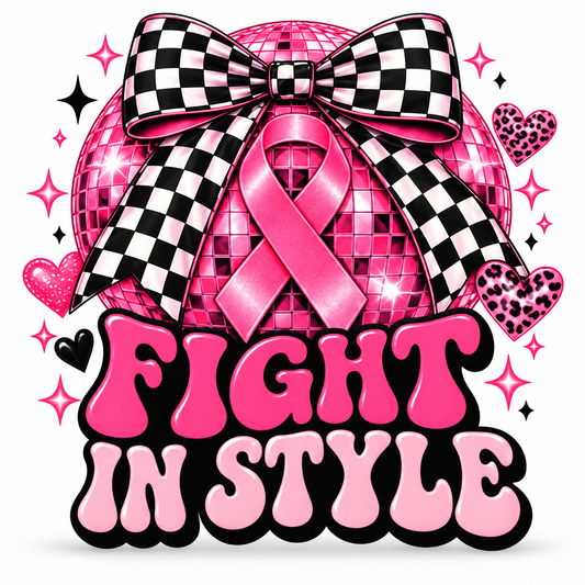Fight in Style Pink Out T-Shirt