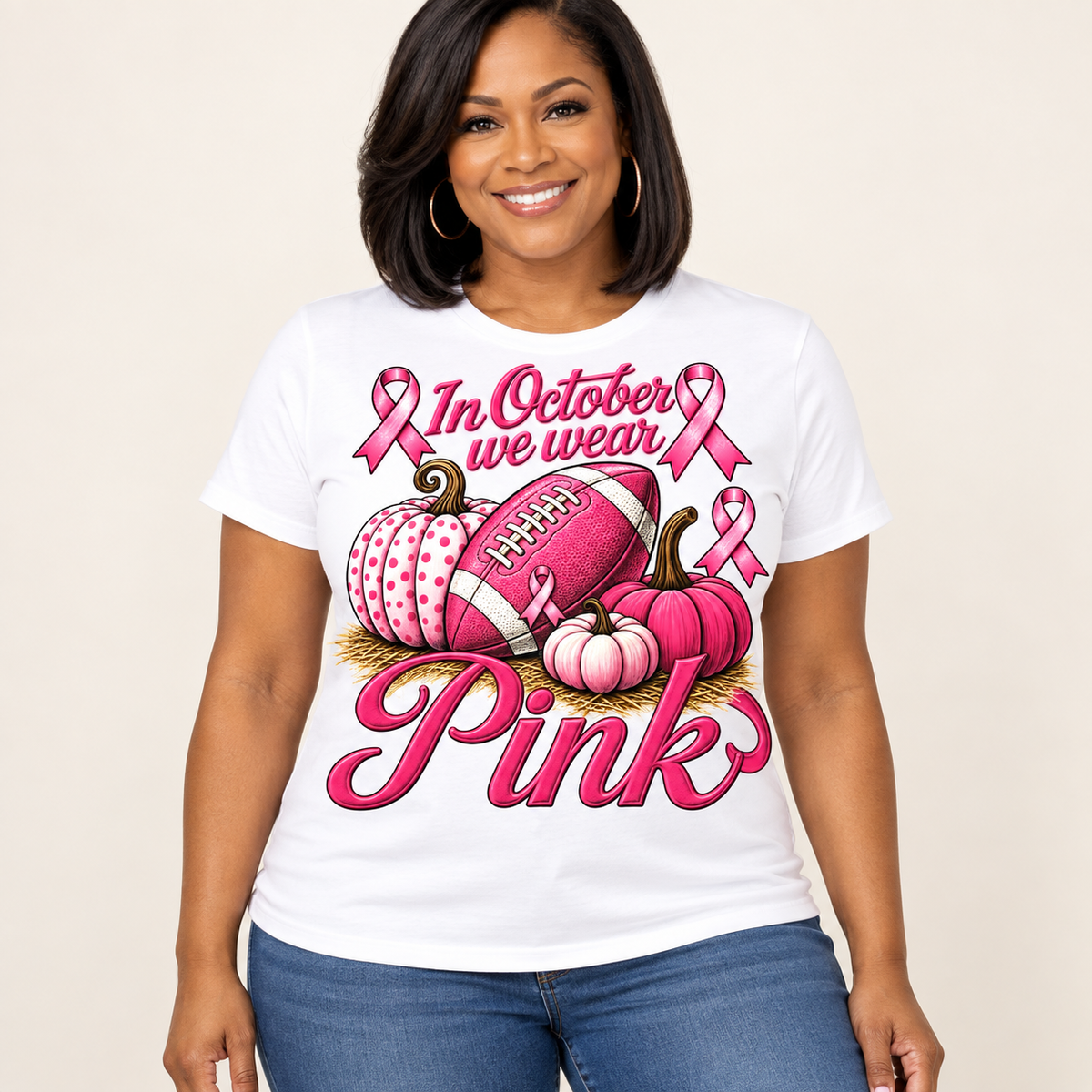 In October We Wear Pink Pink Out T-Shirt