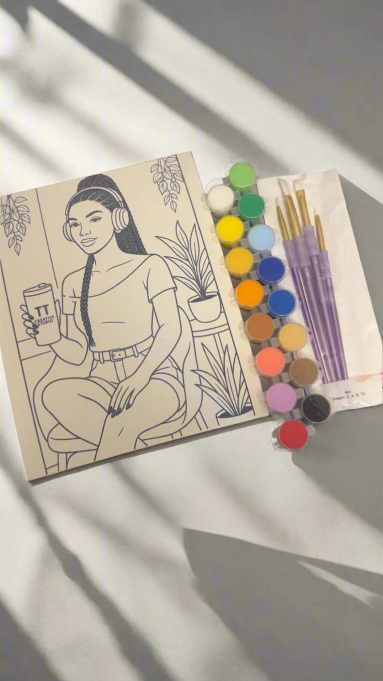 Sip and Paint Kit – Complete Set