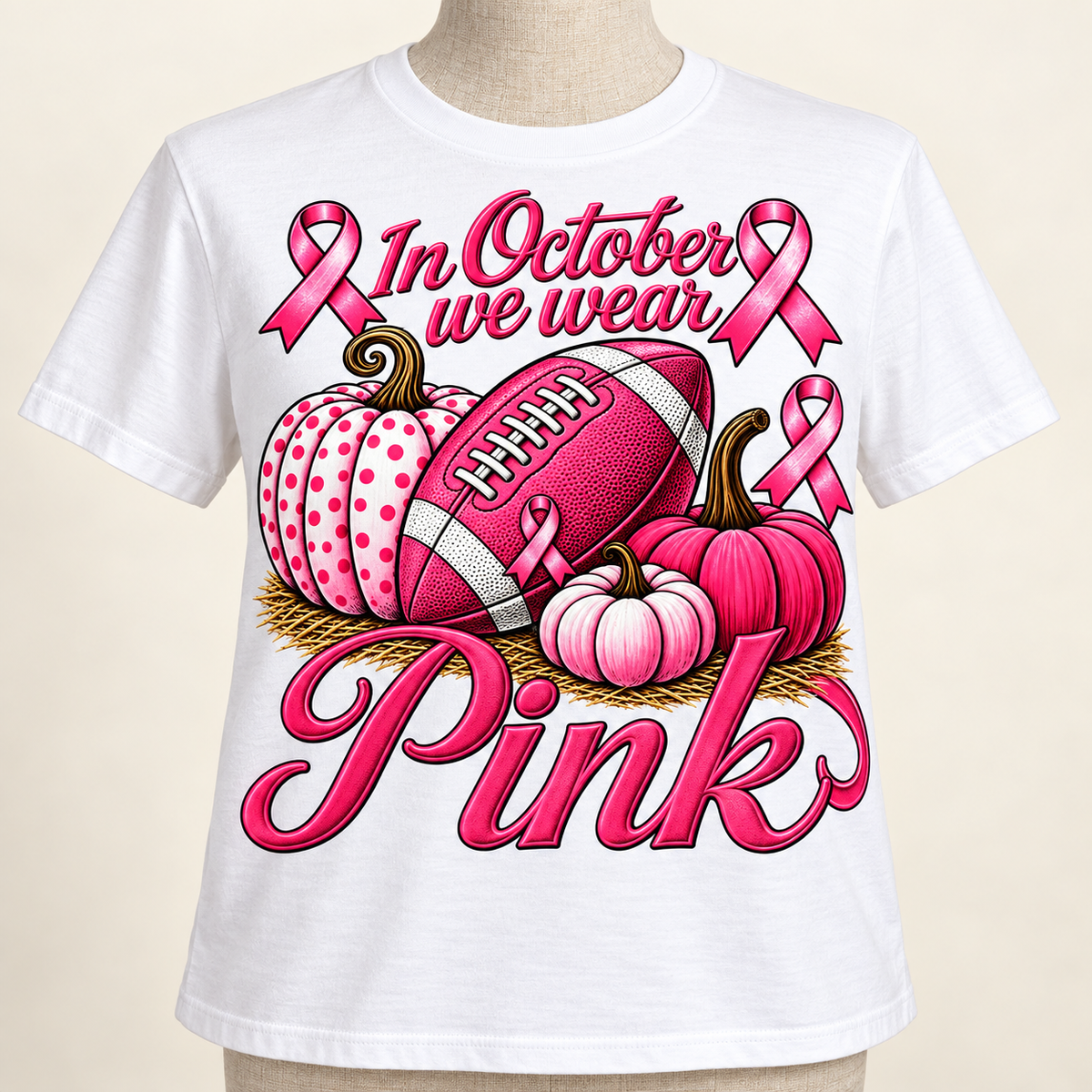 In October We Wear Pink Pink Out T-Shirt