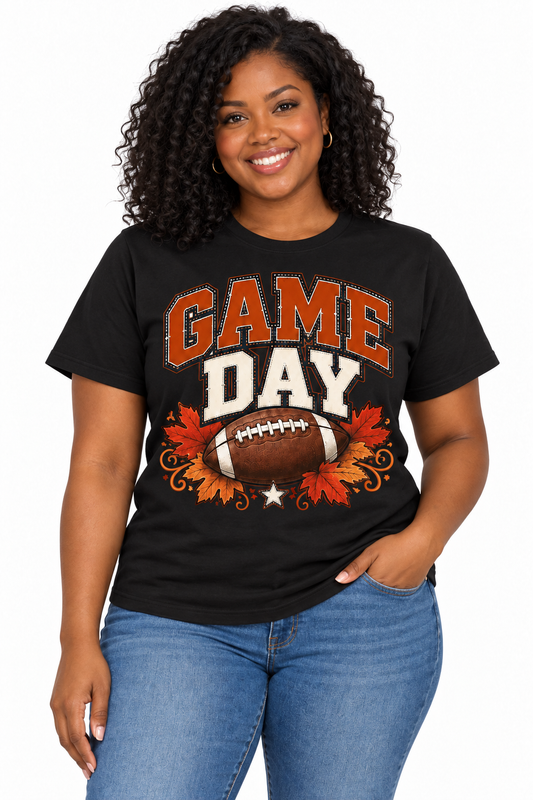 Game Day Fall Football T-Shirt