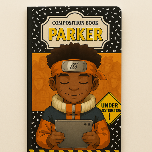 Composition Notebook –  Anime Character Edition