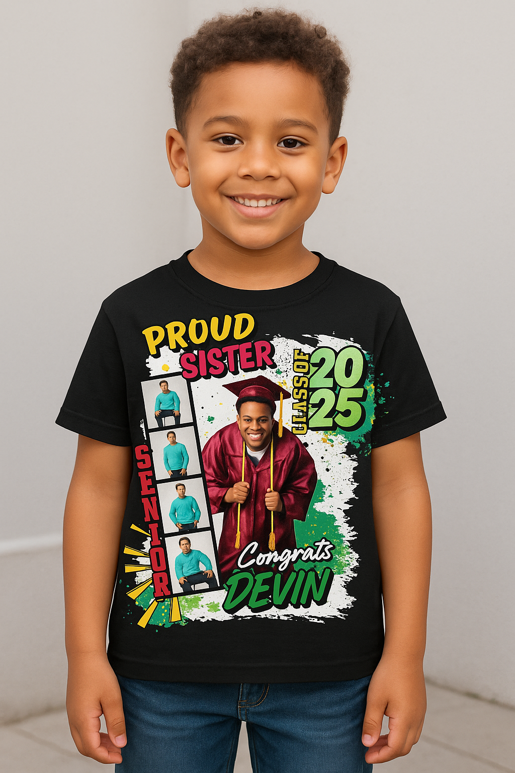 Kids Graduation T-Shirt – Class of 2025