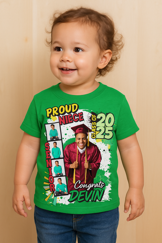 Toddler Graduation T-Shirt Class of 2025
