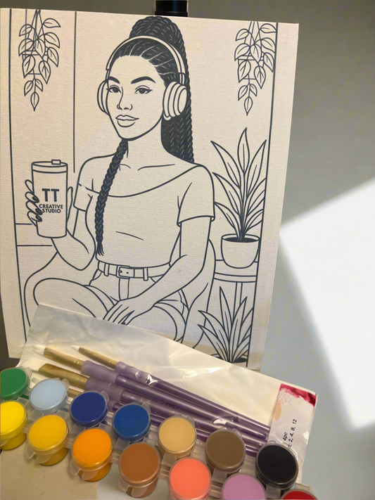 Sip and Paint Kit – Complete Set