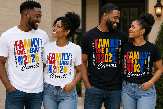 Carroll Family T Shirt 2026