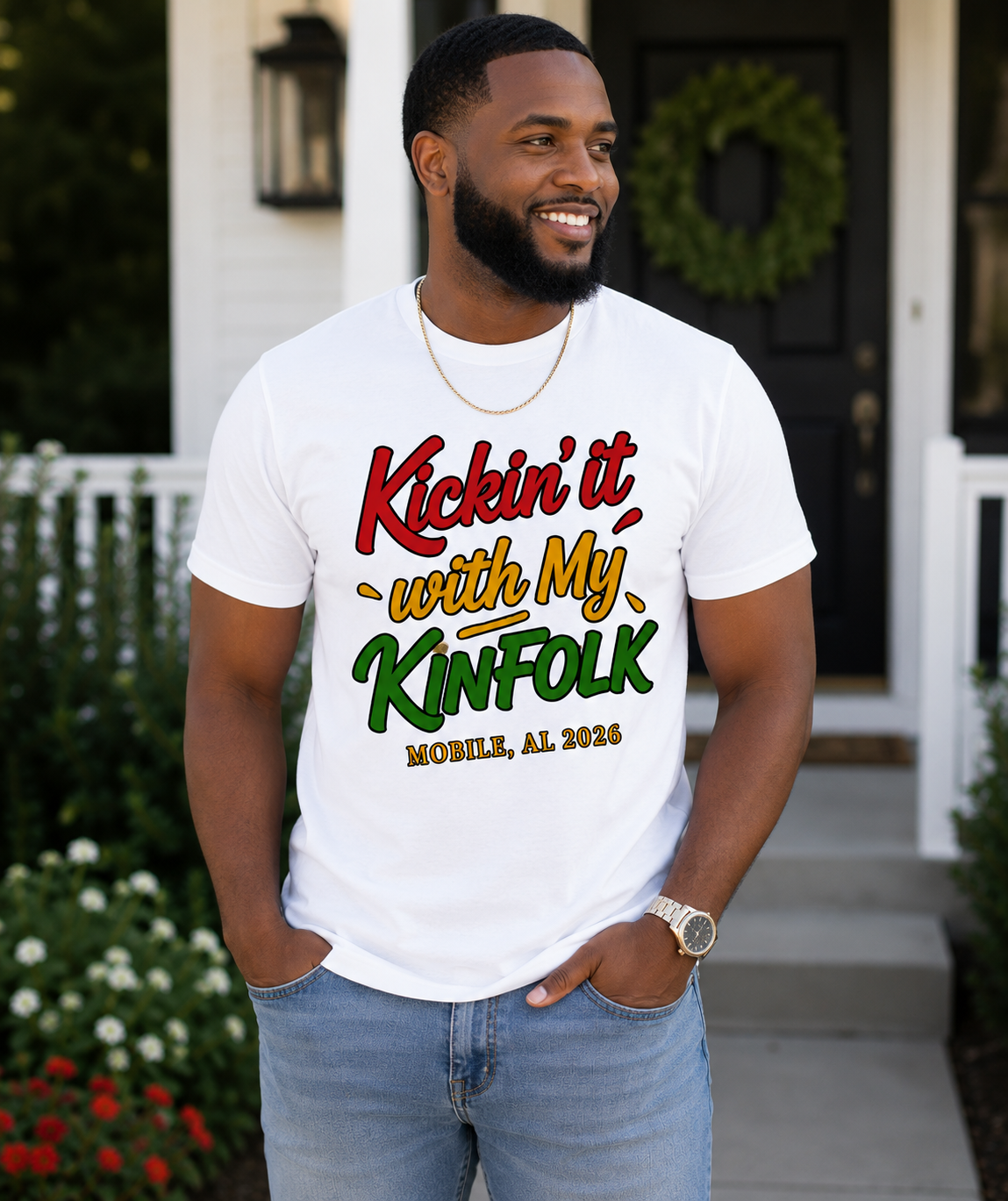 Kickin’ It With My Kinfolk Family Reunion T-Shirt