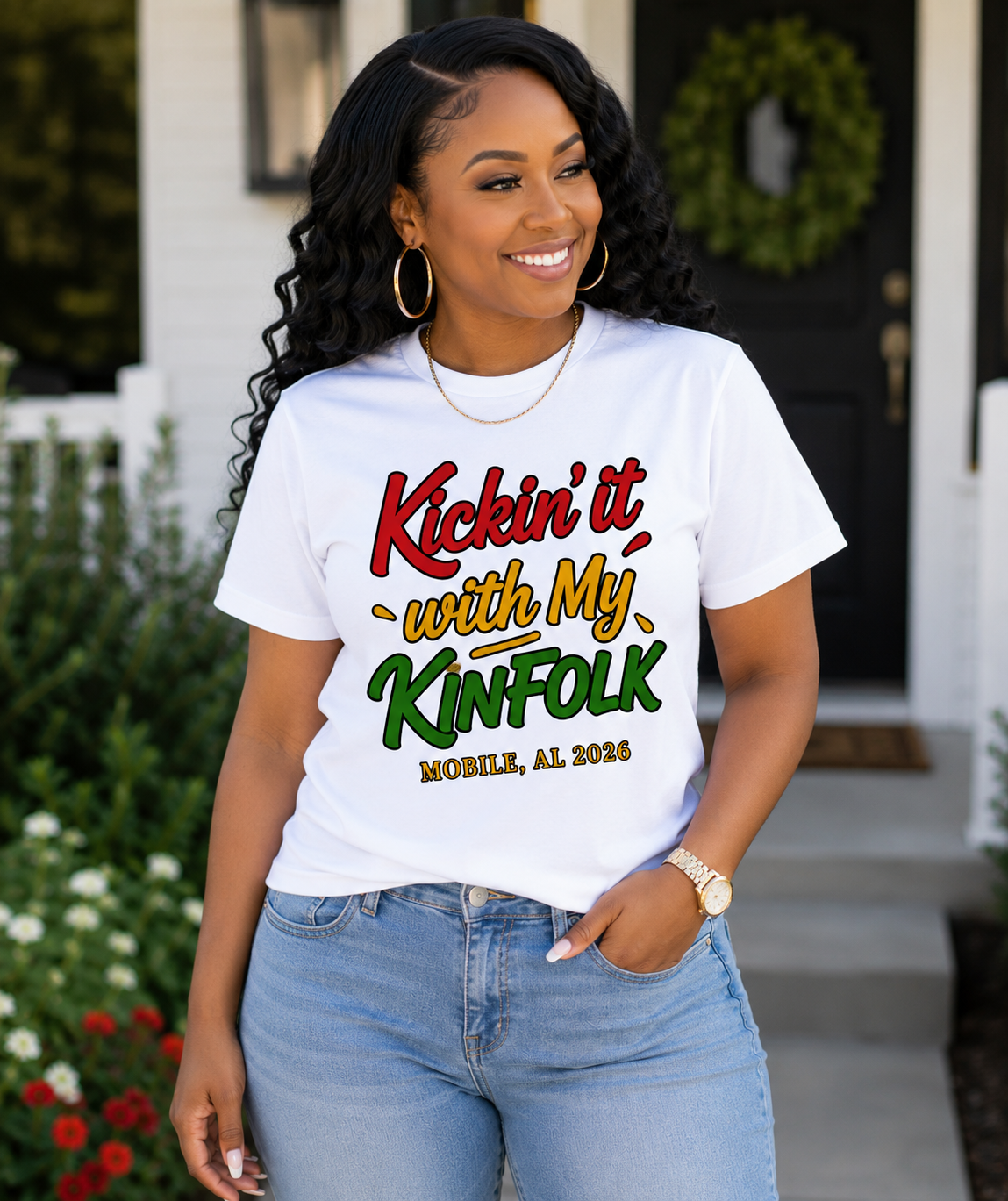 Kickin’ It With My Kinfolk Family Reunion T-Shirt