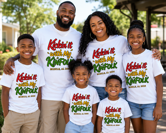 Kickin’ It With My Kinfolk Family Reunion T-Shirt