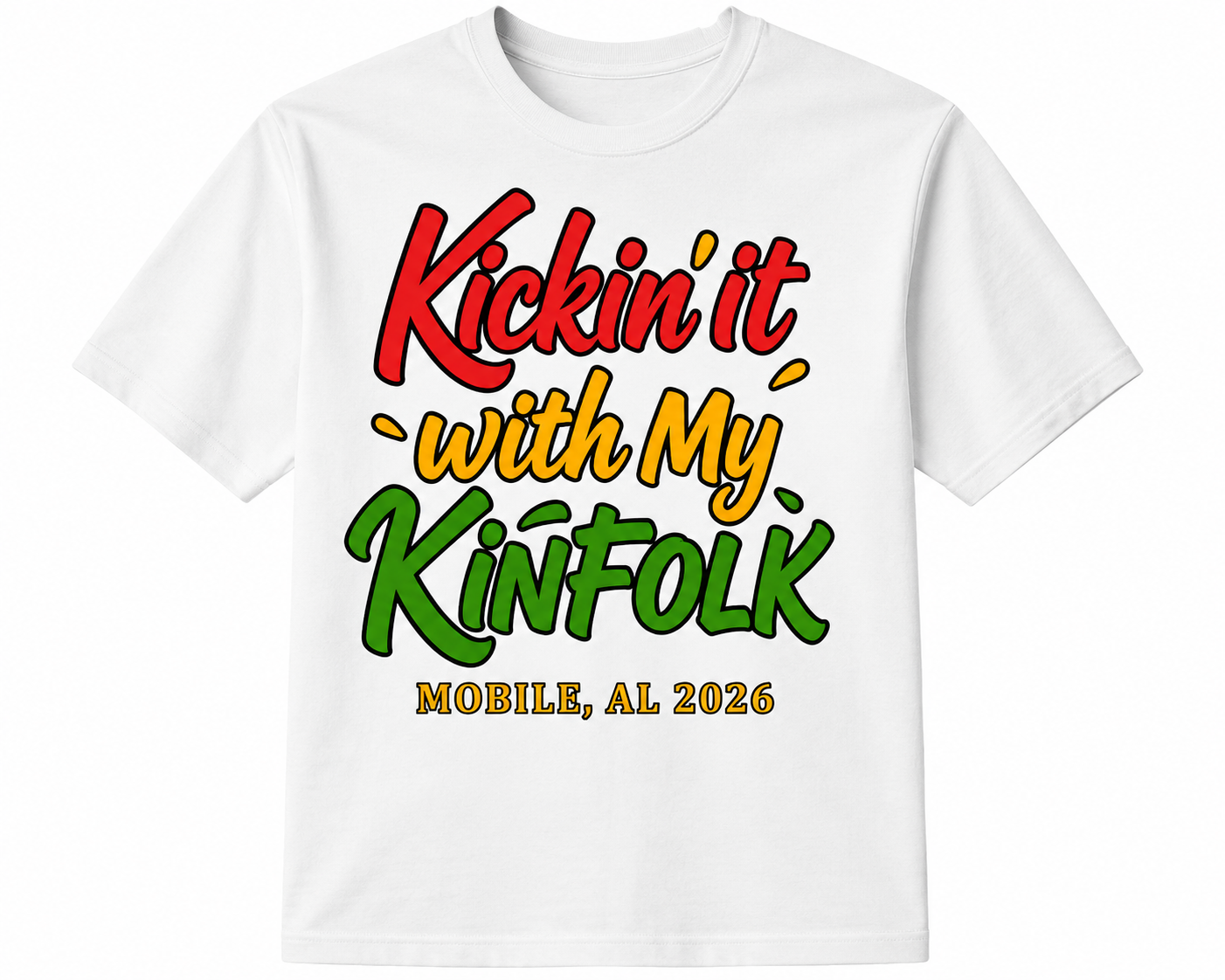 Kickin’ It With My Kinfolk Family Reunion T-Shirt