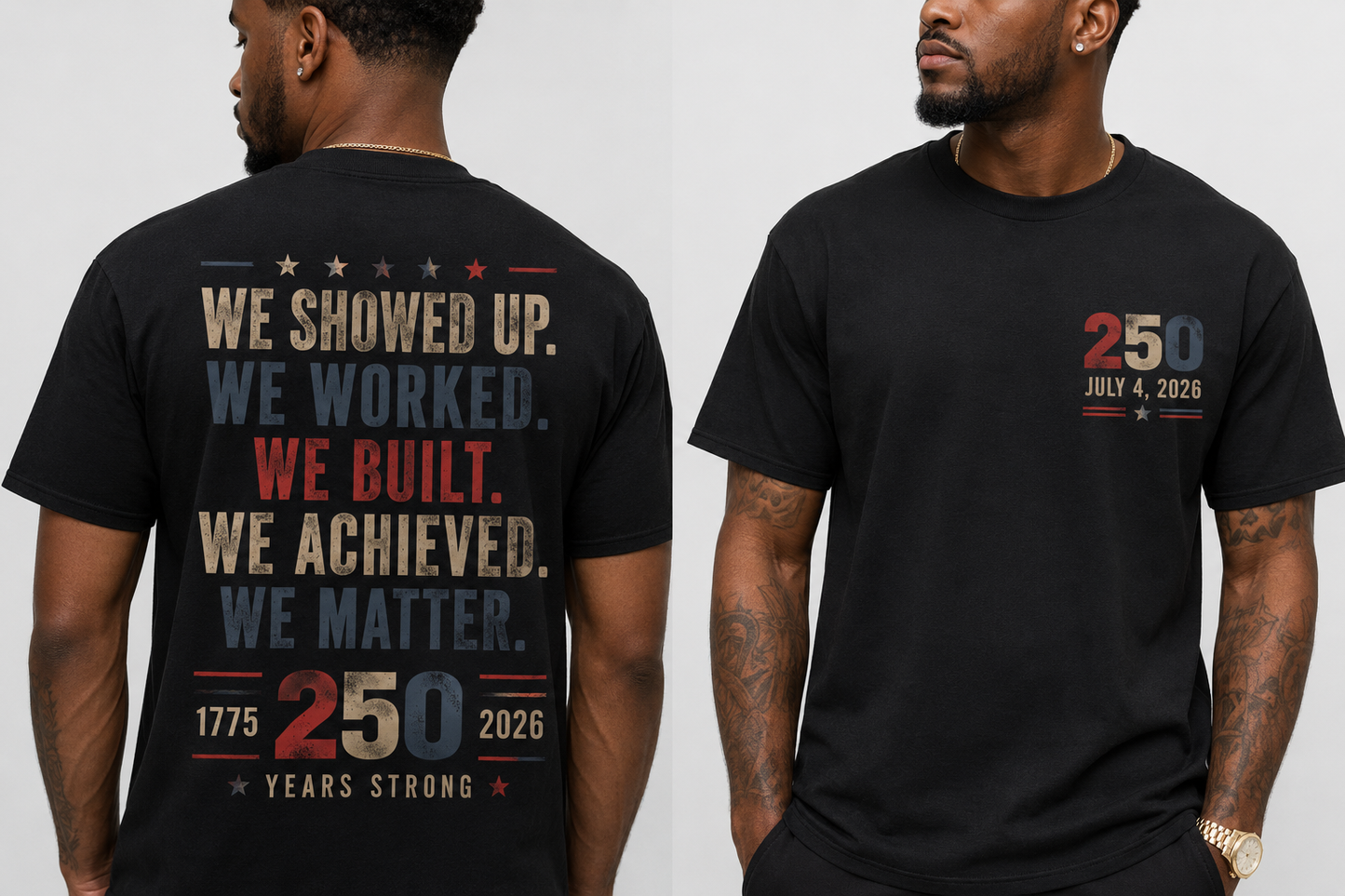 Built Into America: 250 Strong
