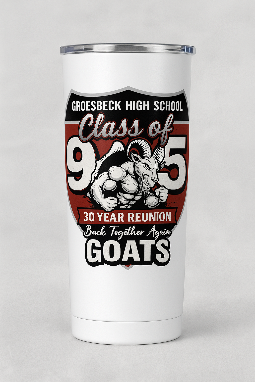 Groesbeck High School Class of 1995 Goats 🐐 20oz Tumbler