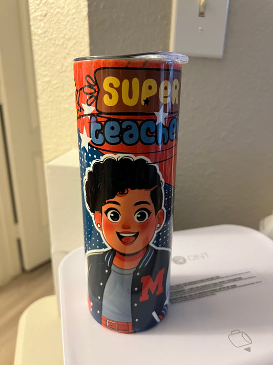 Back to School Pop Art Tumbler