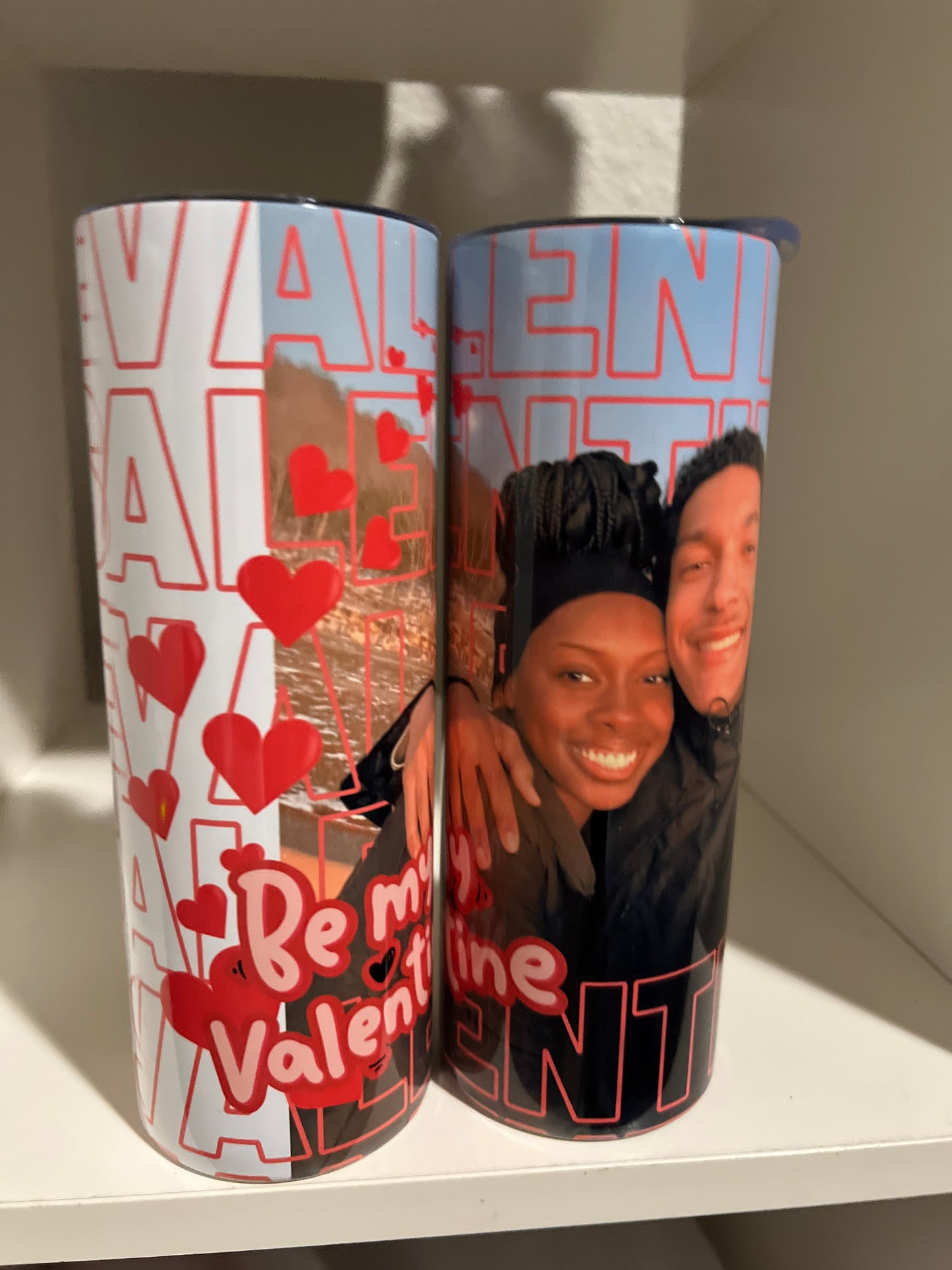 Valentine's Day Couple Tumbler